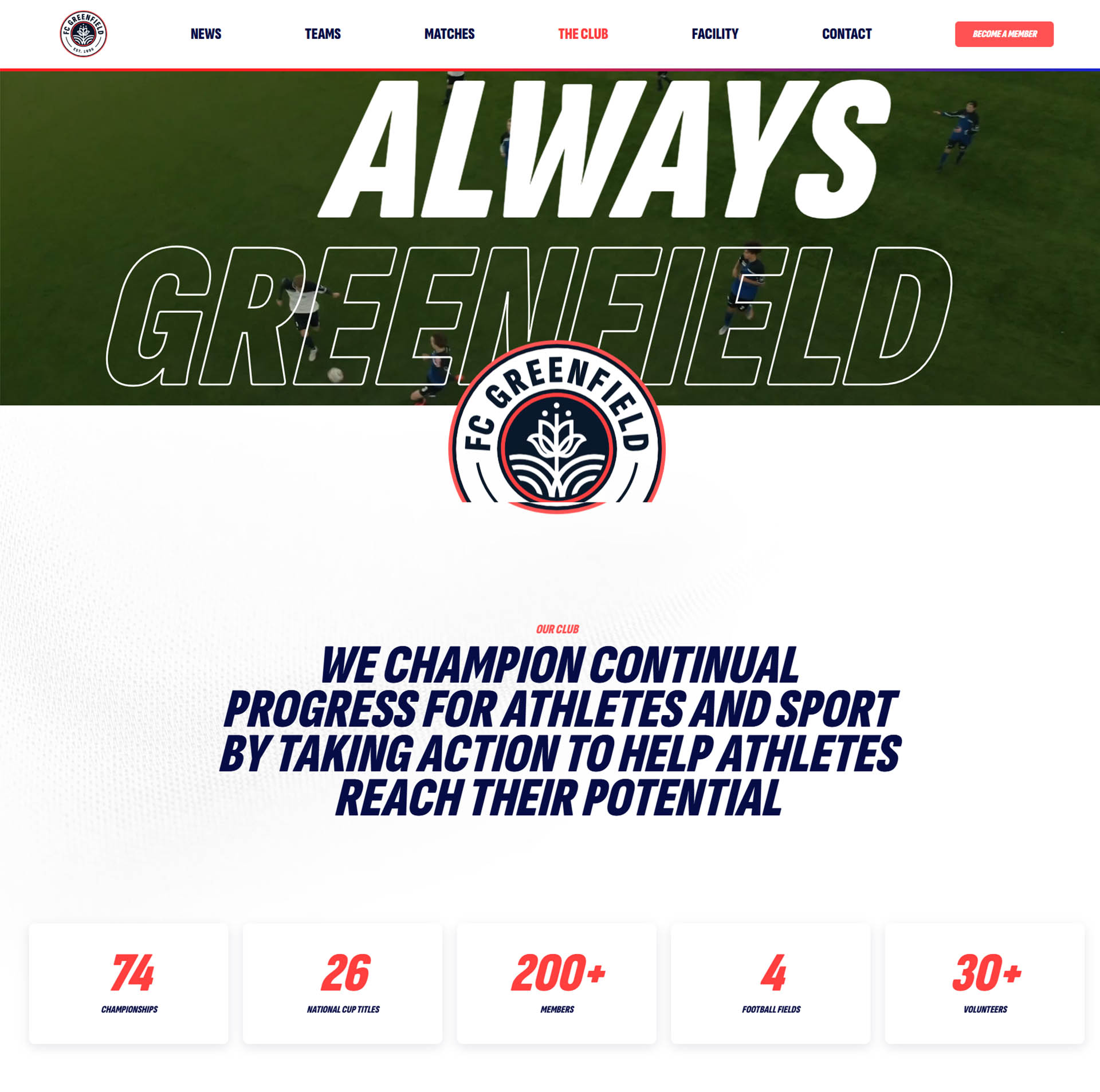 Impulsamos tu club o sociedad deportiva con una web moderna y profesional